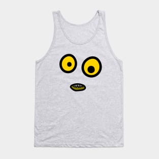 Monster Face - Yellow Eyed Yaz Tank Top